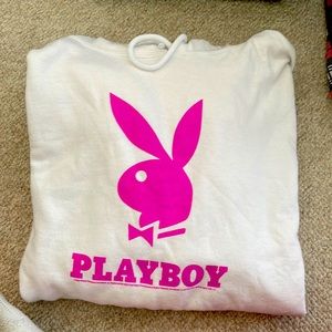 White PLAYBOY hoodie